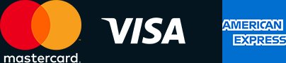 Mastercard Visa and Amex